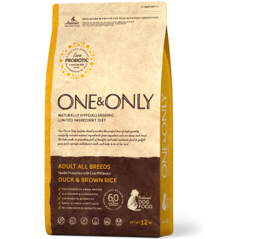 O&O 23 All Breeds Duck&Rice 1 кг  (утка с бурым рисом для собак всех пород)